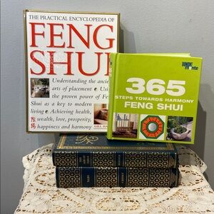Two Books an Feng Shui: 365 Steps Towards Harmony and The Practical Encyclopedia